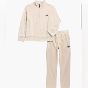 NWT New Balance Kids' Half Zip Fleece Sweatshirt & Pants Set